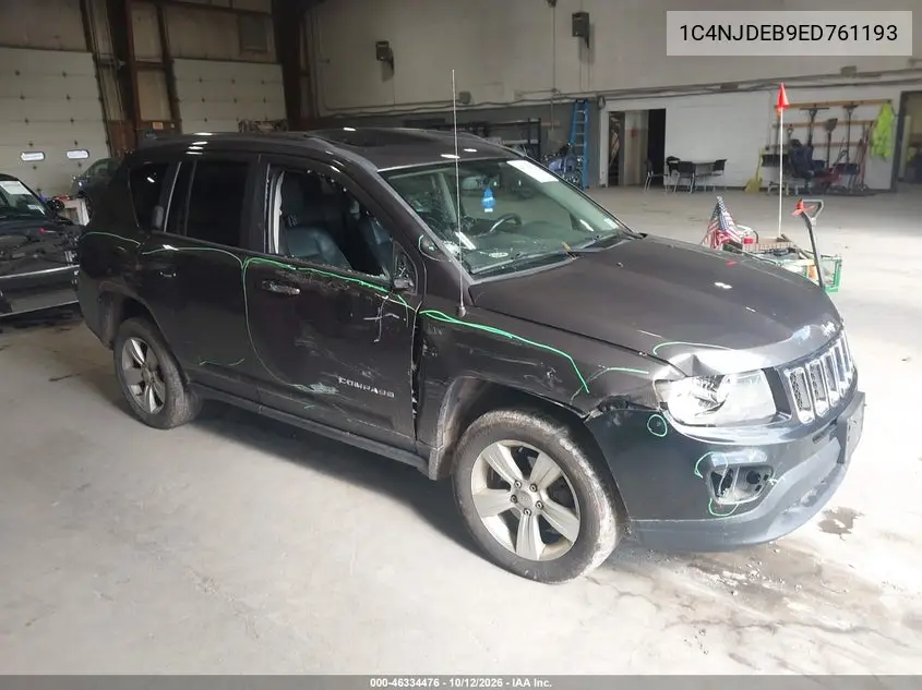 JEEP COMPASS 2014, VIN 1C4NJDEB9ED761193