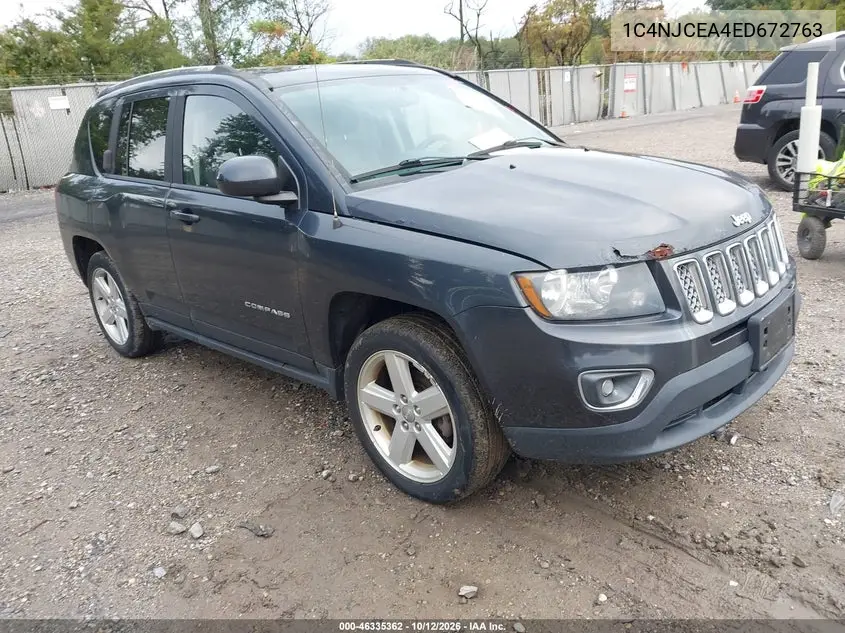 JEEP COMPASS 2014, VIN 1C4NJCEA4ED672763