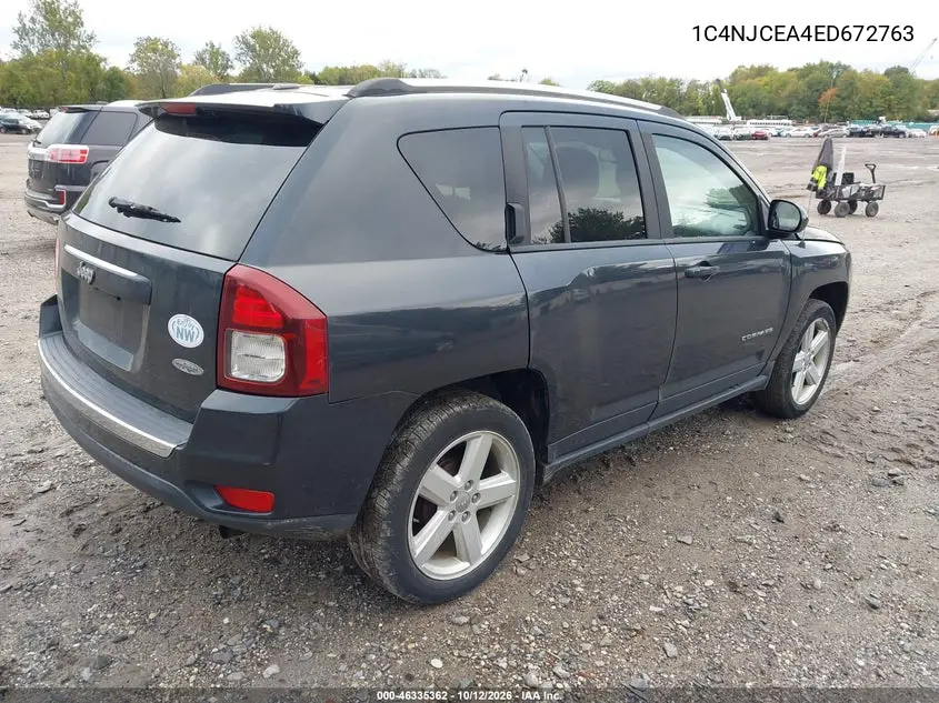 2014 JEEP COMPASS VIN 1C4NJCEA4ED672763 — фото 4