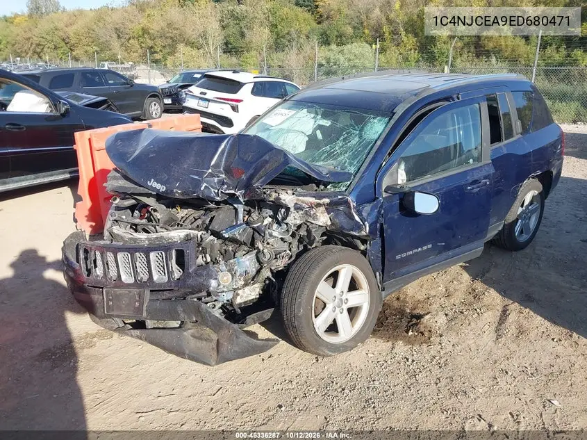 2014 JEEP COMPASS VIN 1C4NJCEA9ED680471 — фото 2