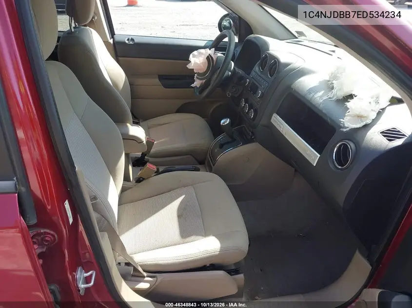 2014 JEEP COMPASS VIN 1C4NJDBB7ED534234 — фото 5