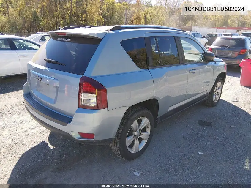 2014 JEEP COMPASS VIN 1C4NJDBB1ED502024 — фото 4