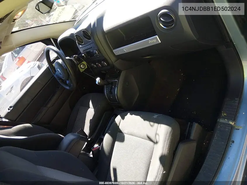2014 JEEP COMPASS VIN 1C4NJDBB1ED502024 — фото 5