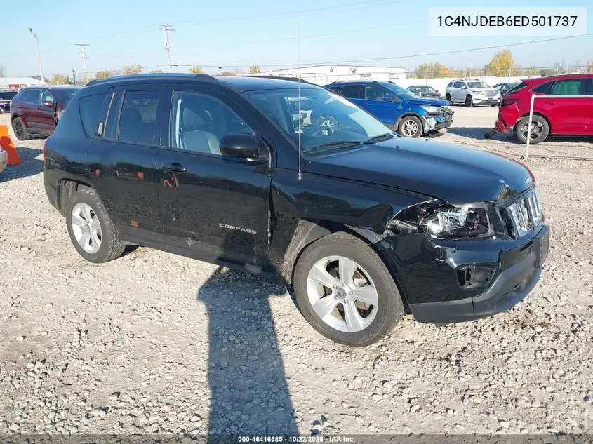 JEEP COMPASS 2014, VIN 1C4NJDEB6ED501737