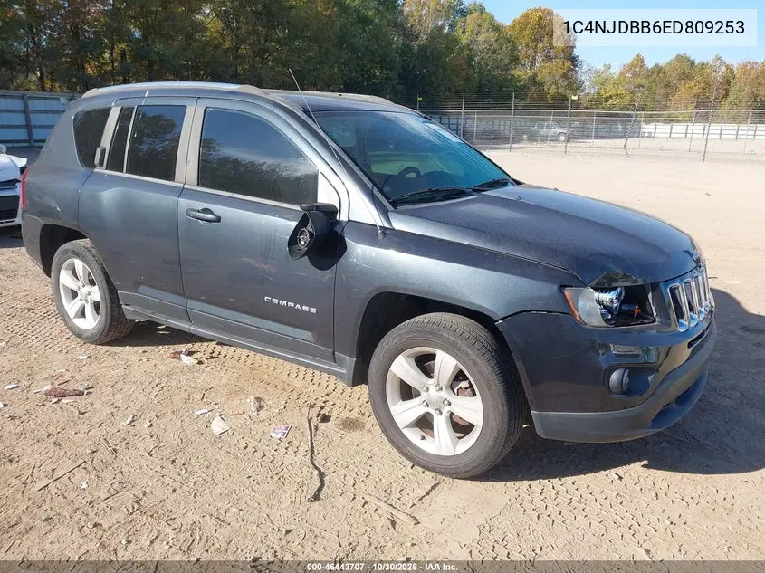 JEEP COMPASS 2014, VIN 1C4NJDBB6ED809253