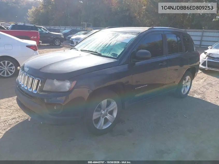 2014 JEEP COMPASS VIN 1C4NJDBB6ED809253 — фото 2