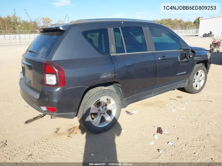 2014 JEEP COMPASS VIN 1C4NJDBB6ED809253 — фото 4