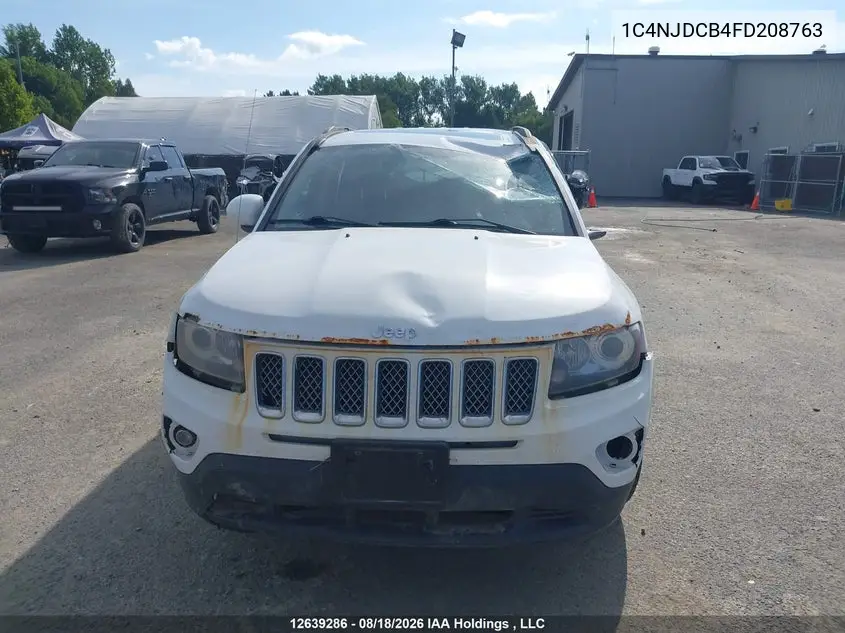 2015 JEEP COMPASS VIN 1C4NJDCB4FD208763 — фото 12