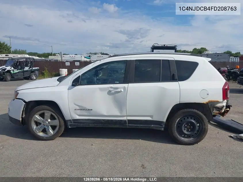 2015 JEEP COMPASS VIN 1C4NJDCB4FD208763 — фото 14