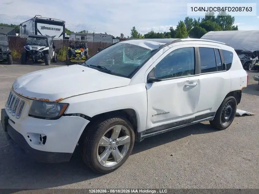 2015 JEEP COMPASS VIN 1C4NJDCB4FD208763 — фото 6