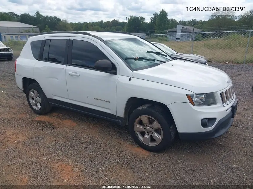 JEEP COMPASS 2015, VIN 1C4NJCBA6FD273391