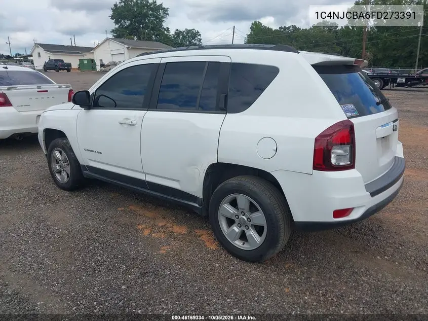 2015 JEEP COMPASS VIN 1C4NJCBA6FD273391 — фото 3