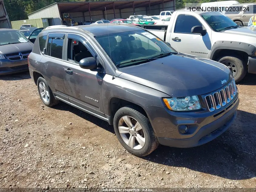 JEEP COMPASS 2015, VIN 1C4NJCBB1FD203824