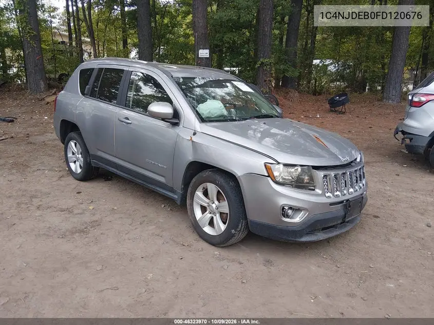 JEEP COMPASS 2015, VIN 1C4NJDEB0FD120676
