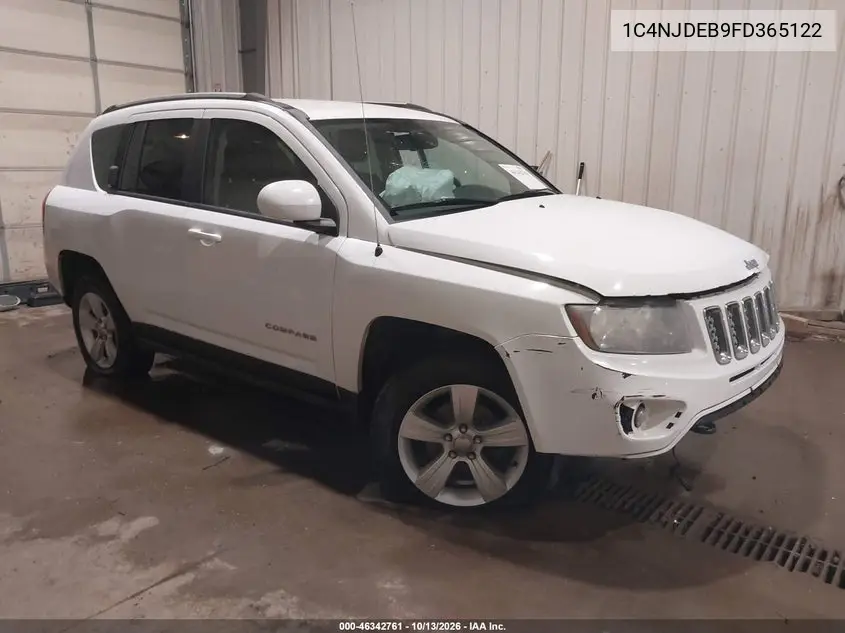 JEEP COMPASS 2015, VIN 1C4NJDEB9FD365122
