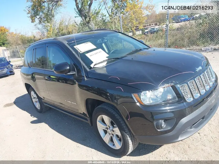 JEEP COMPASS 2015, VIN 1C4NJDEB4FD216293