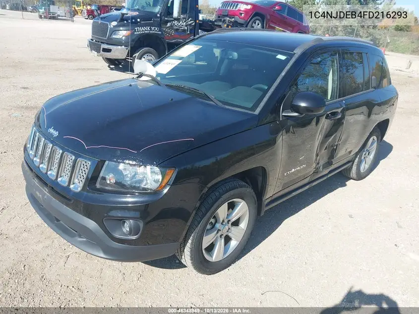 2015 JEEP COMPASS VIN 1C4NJDEB4FD216293 — фото 2