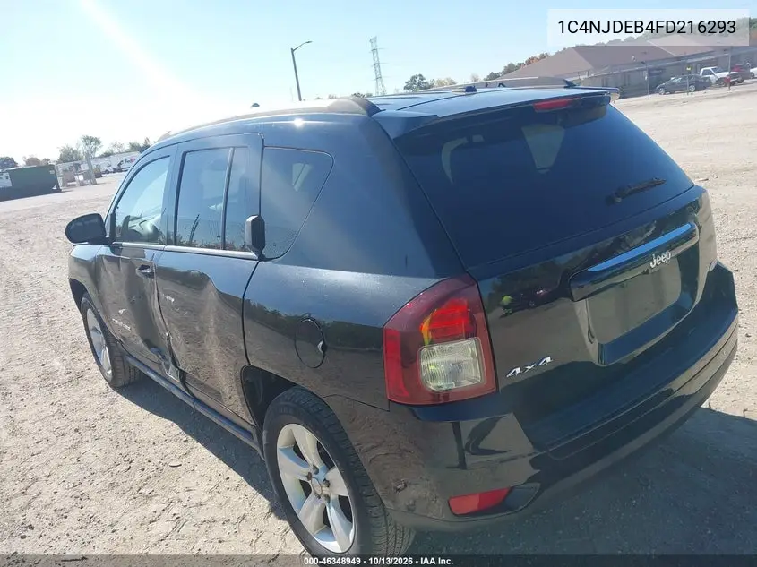 2015 JEEP COMPASS VIN 1C4NJDEB4FD216293 — фото 3