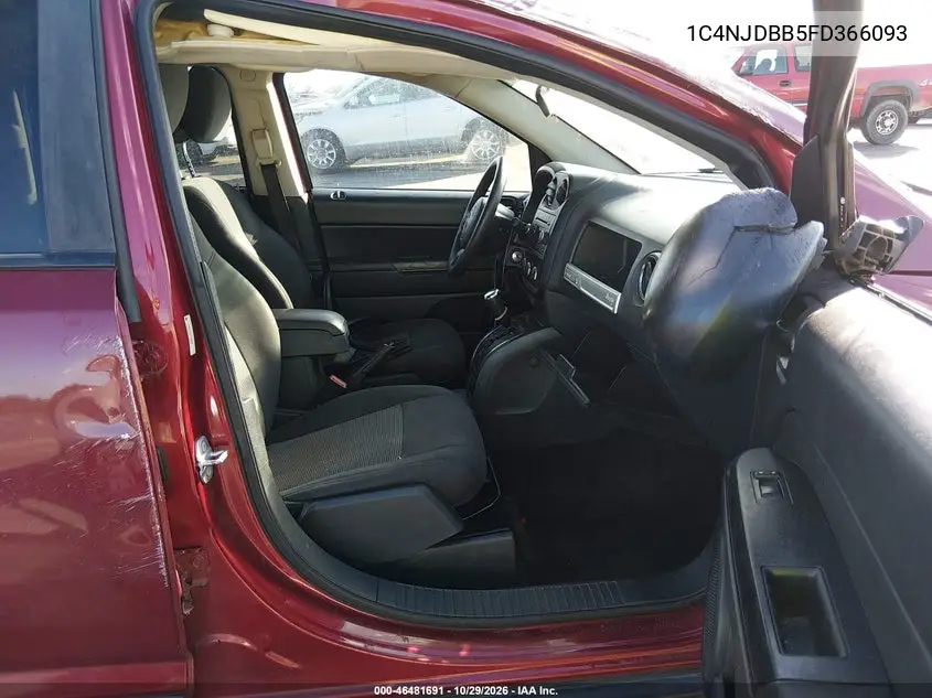 2015 JEEP COMPASS VIN 1C4NJDBB5FD366093 — фото 5
