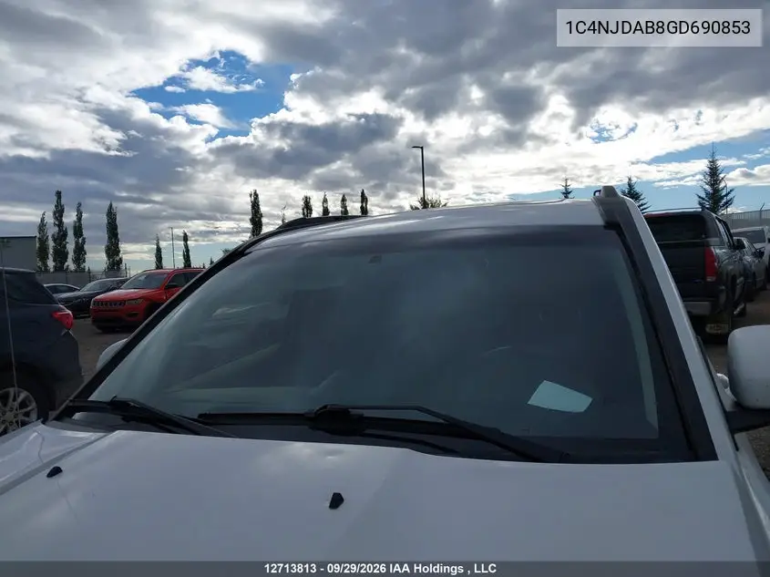2016 JEEP COMPASS VIN 1C4NJDAB8GD690853 — фото 17