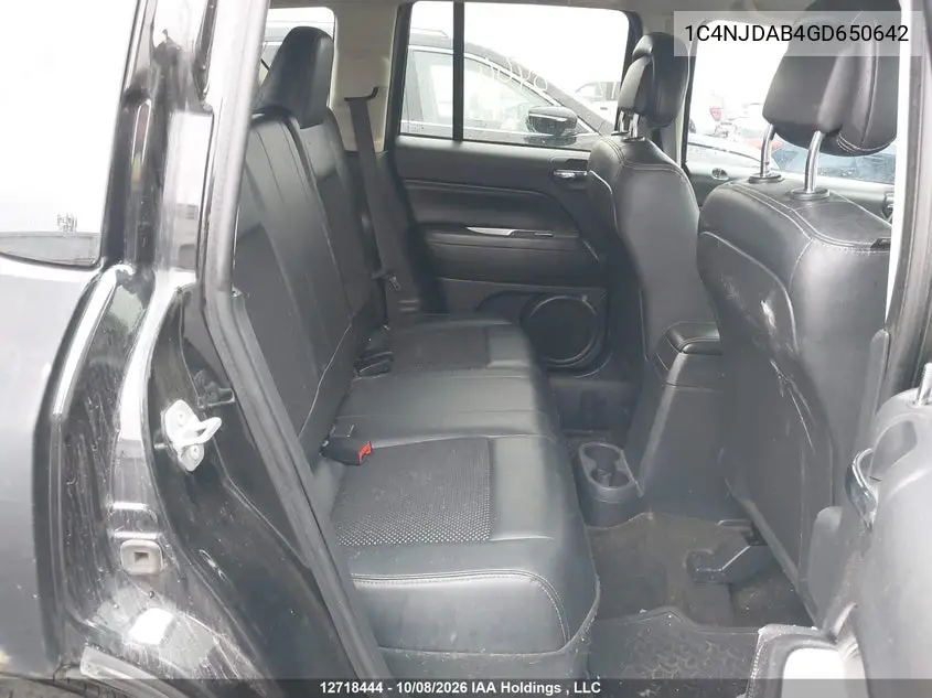 2016 JEEP COMPASS VIN 1C4NJDAB4GD650642 — фото 8