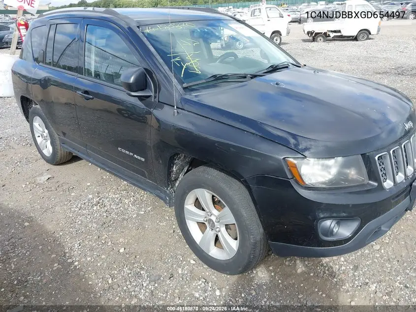 2016 JEEP COMPASS VIN 1C4NJDBBXGD654497 — фото 6
