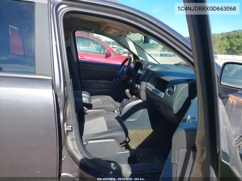 2016 JEEP COMPASS VIN 1C4NJDBBXGD663068 — фото 5