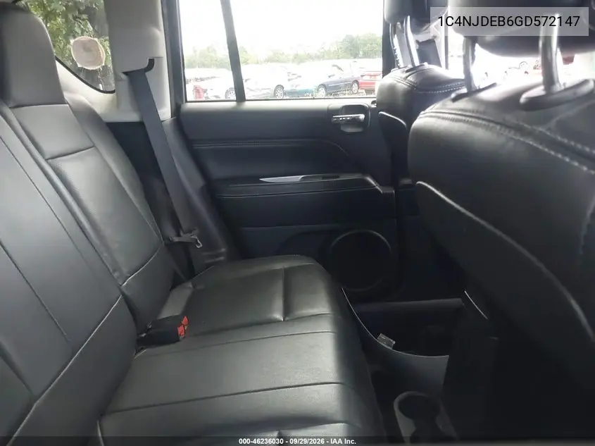 2016 JEEP COMPASS VIN 1C4NJDEB6GD572147 — фото 8