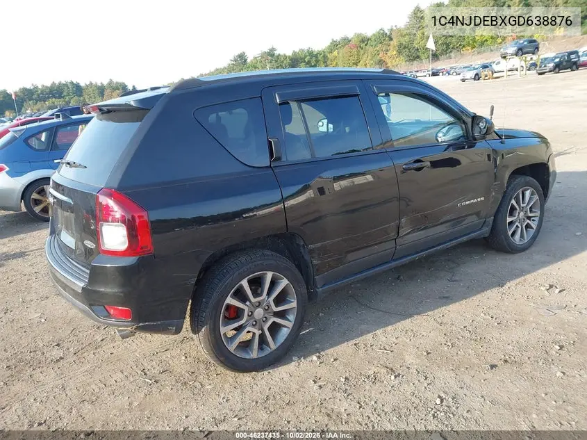 2016 JEEP COMPASS VIN 1C4NJDEBXGD638876 — фото 4