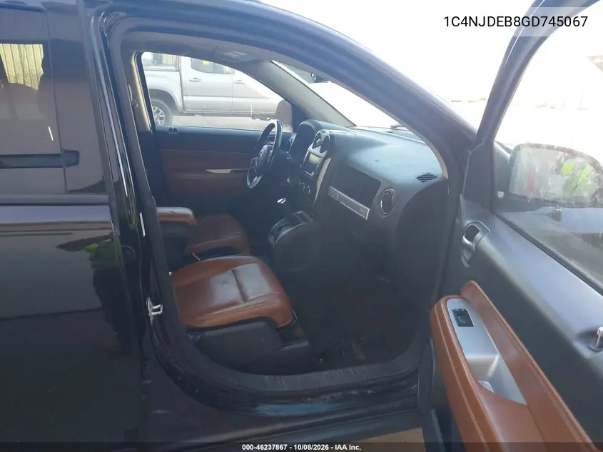 2016 JEEP COMPASS VIN 1C4NJDEB8GD745067 — фото 5