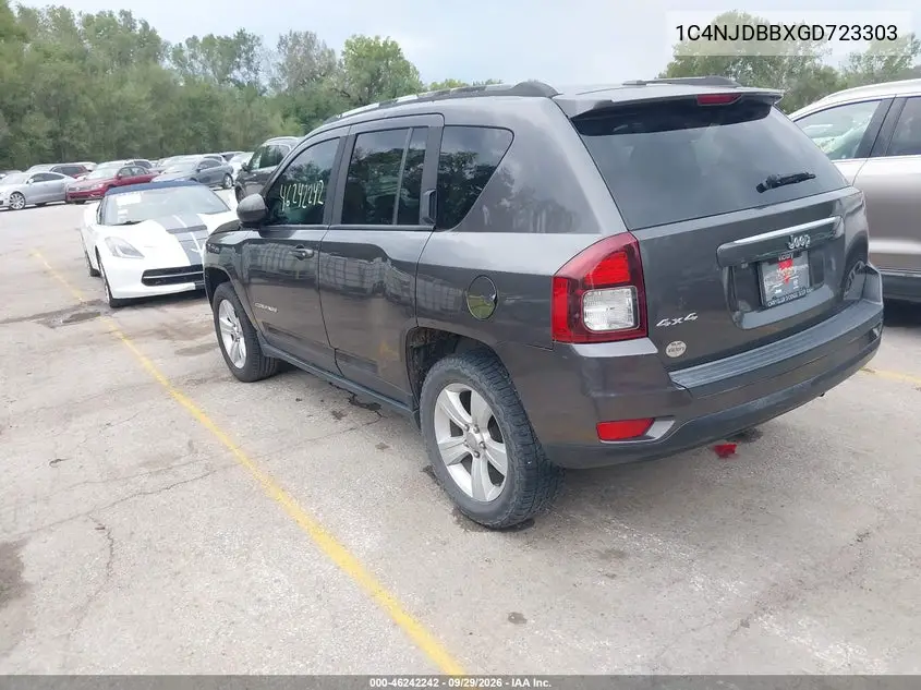 2016 JEEP COMPASS VIN 1C4NJDBBXGD723303 — фото 3