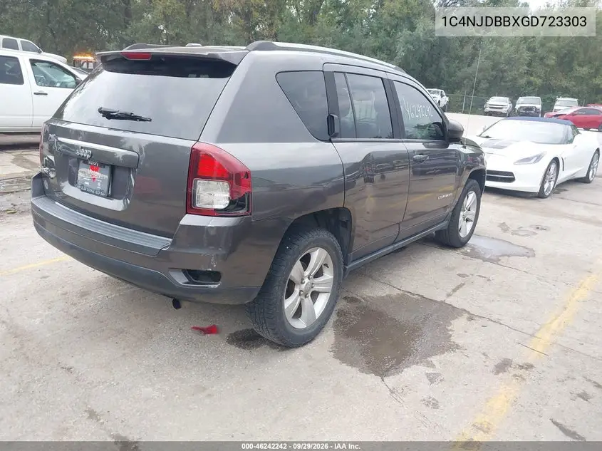 2016 JEEP COMPASS VIN 1C4NJDBBXGD723303 — фото 4