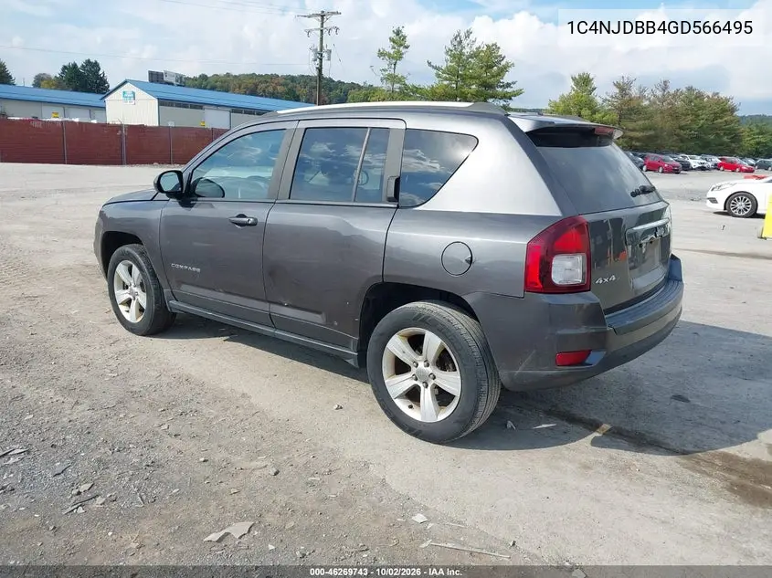 2016 JEEP COMPASS VIN 1C4NJDBB4GD566495 — фото 3