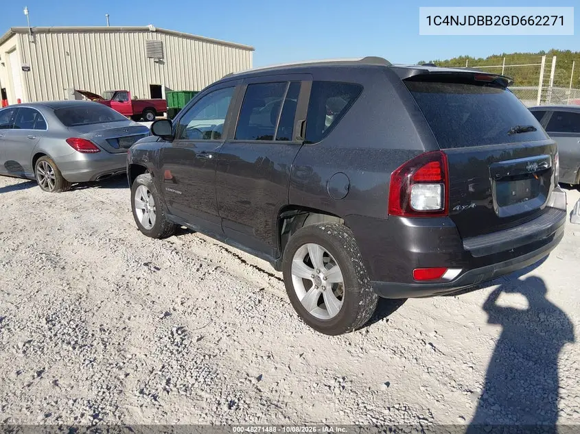 2016 JEEP COMPASS VIN 1C4NJDBB2GD662271 — фото 3