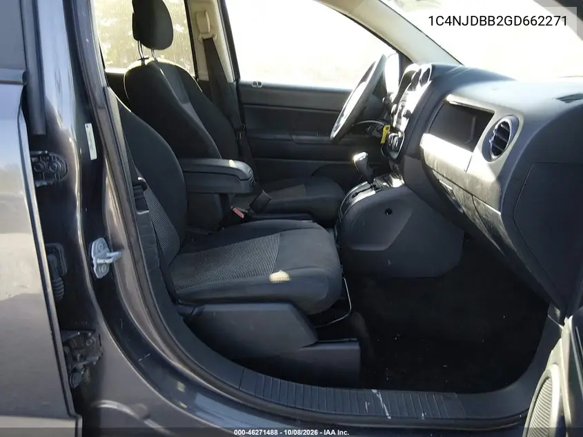 2016 JEEP COMPASS VIN 1C4NJDBB2GD662271 — фото 5