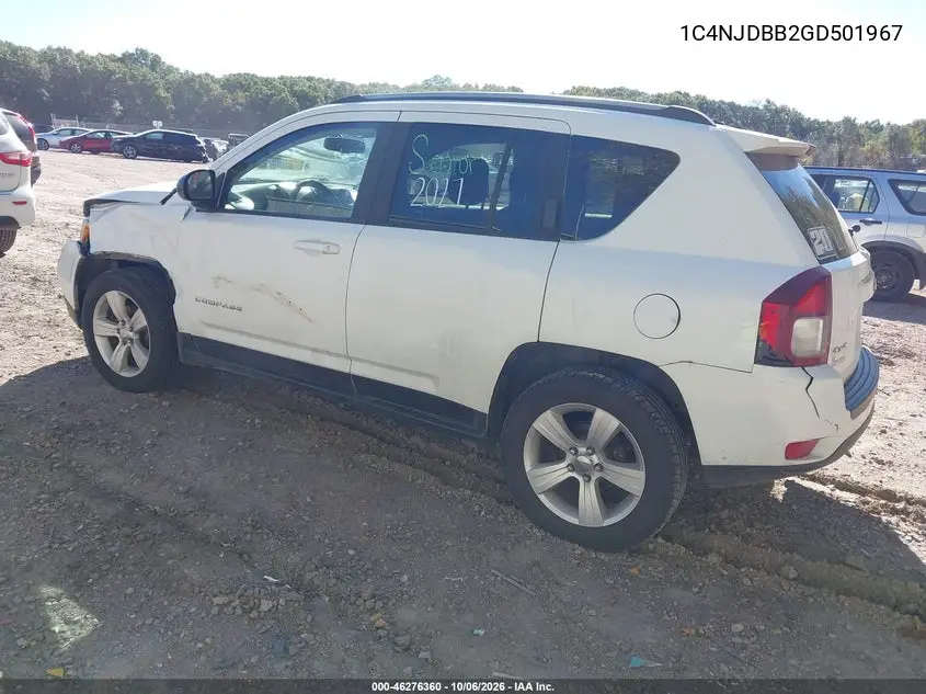 2016 JEEP COMPASS VIN 1C4NJDBB2GD501967 — фото 3