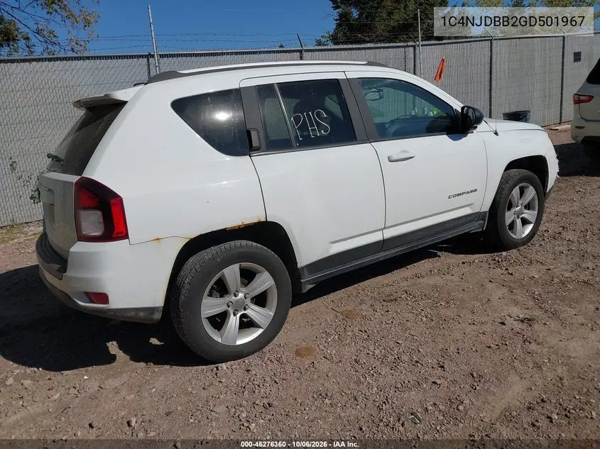 2016 JEEP COMPASS VIN 1C4NJDBB2GD501967 — фото 4