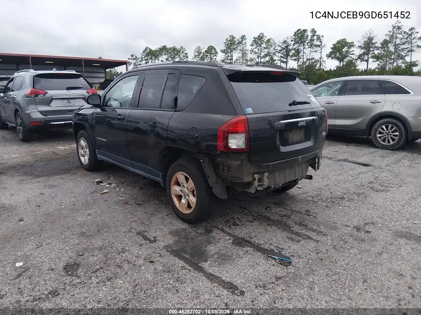 2016 JEEP COMPASS VIN 1C4NJCEB9GD651452 — фото 3
