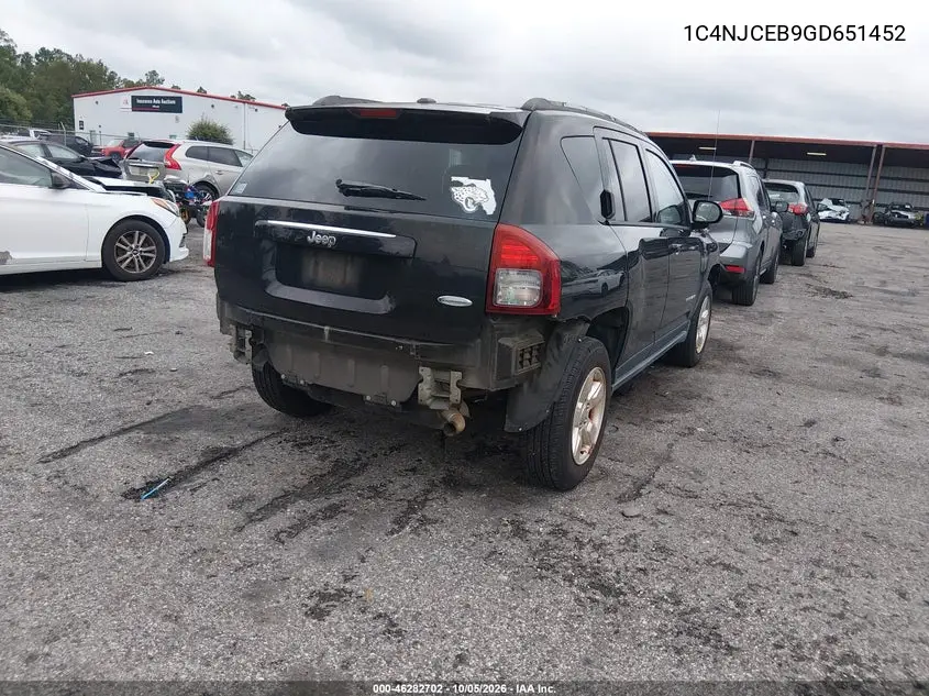 2016 JEEP COMPASS VIN 1C4NJCEB9GD651452 — фото 4