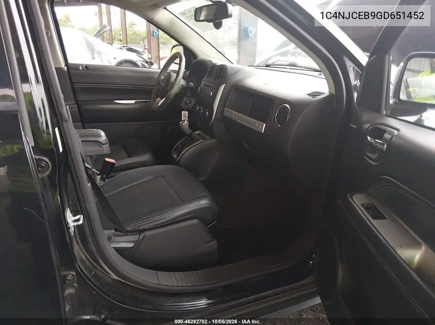 2016 JEEP COMPASS VIN 1C4NJCEB9GD651452 — фото 5
