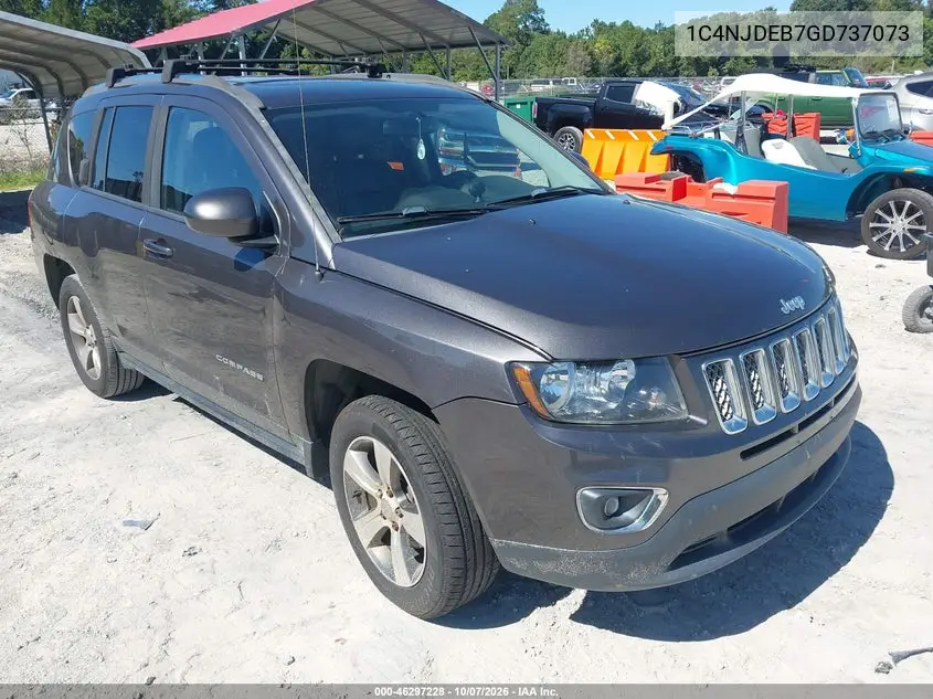 JEEP COMPASS 2016, VIN 1C4NJDEB7GD737073