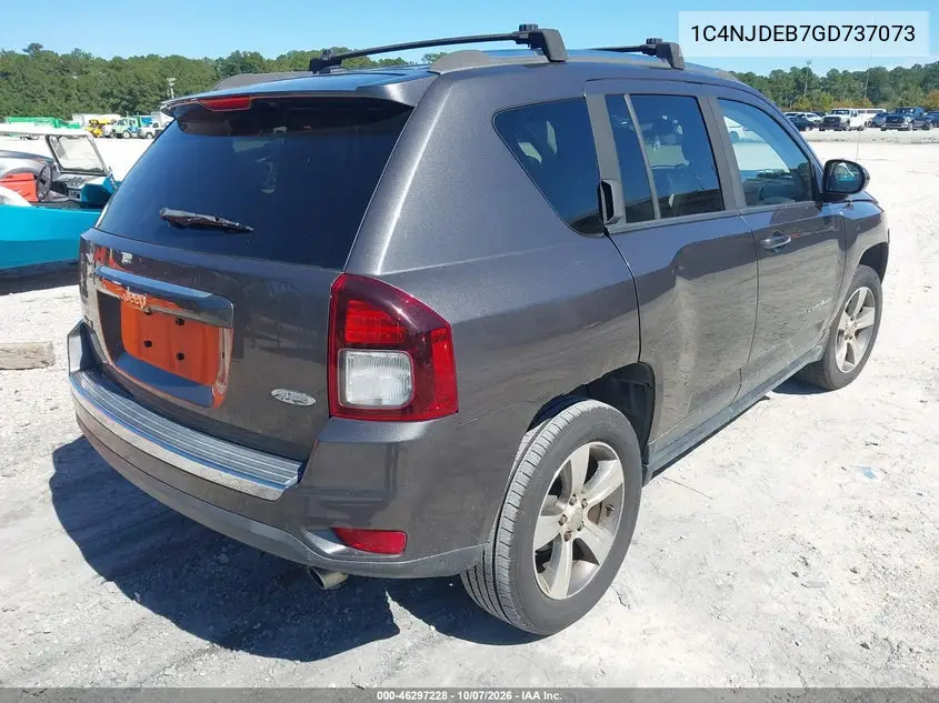 2016 JEEP COMPASS VIN 1C4NJDEB7GD737073 — фото 4