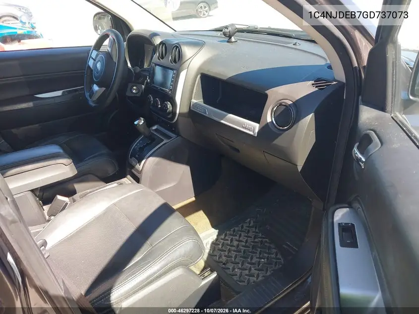 2016 JEEP COMPASS VIN 1C4NJDEB7GD737073 — фото 5