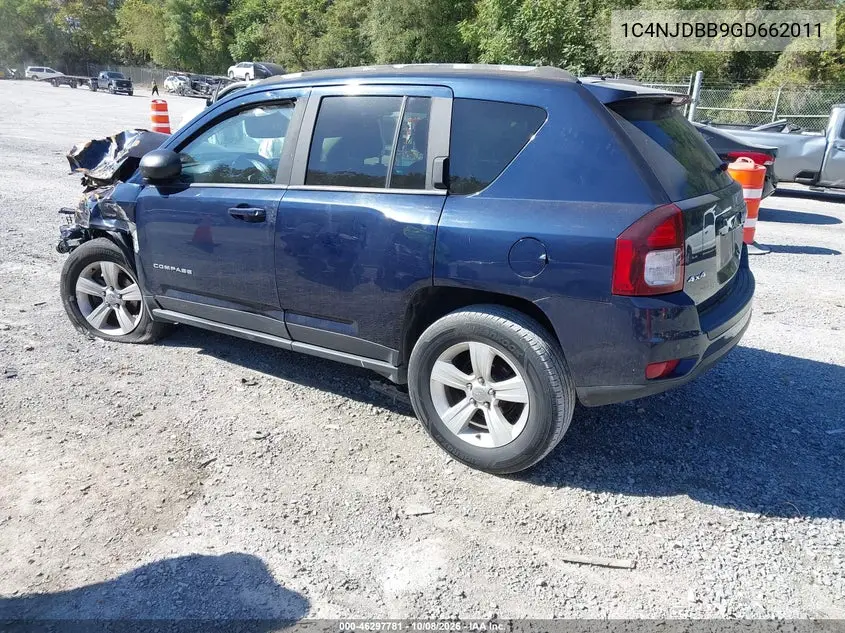 2016 JEEP COMPASS VIN 1C4NJDBB9GD662011 — фото 3