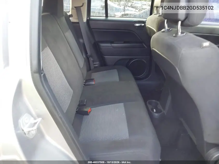 2016 JEEP COMPASS VIN 1C4NJDBB2GD535102 — фото 8