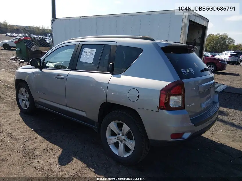 2016 JEEP COMPASS VIN 1C4NJDBB5GD686791 — фото 3