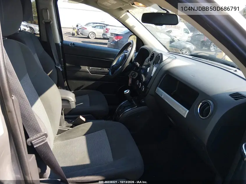 2016 JEEP COMPASS VIN 1C4NJDBB5GD686791 — фото 5
