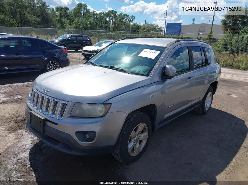 2016 JEEP COMPASS VIN 1C4NJCEA9GD715299 — фото 2