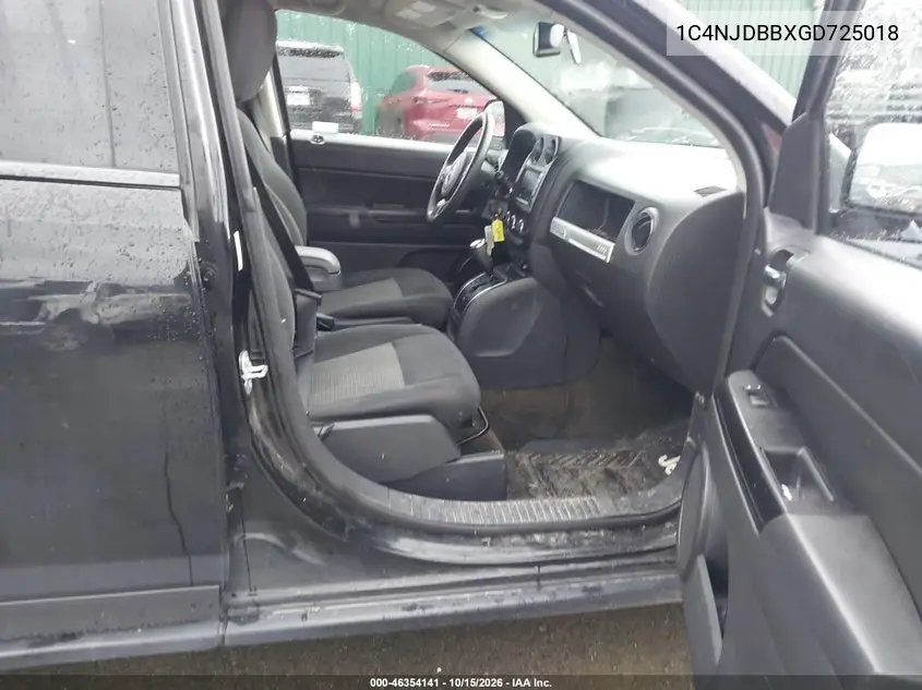 2016 JEEP COMPASS VIN 1C4NJDBBXGD725018 — фото 5