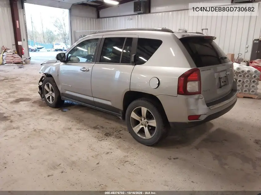 2016 JEEP COMPASS VIN 1C4NJDEB8GD730682 — фото 3